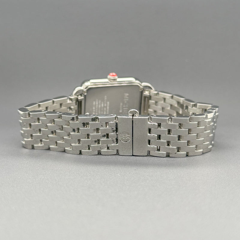 Estate Michele Deco II STST 0.45cttw Diamond Women’s Quartz Watch Ref#MW06101A1963 - Walter Bauman Jewelers