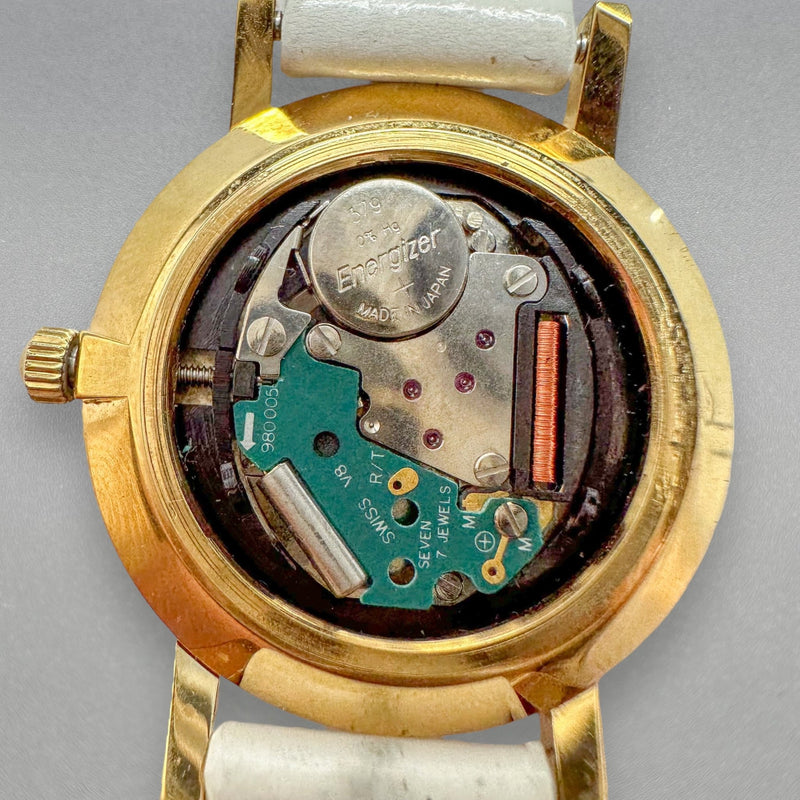 Estate Movado Museum Women’s Quartz Watch Ref#34075 - Walter Bauman Jewelers