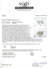 Estate Nouveau 1910 18K Y 0.89ctw Sapphire & 0.36ctw G-H/VS1-2 Diamond Dragonfly Pin/Necklace - Walter Bauman Jewelers