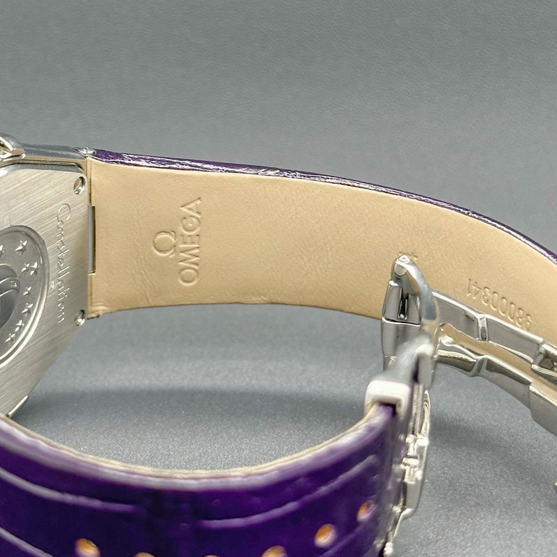 Estate Omega Constellation 0.10cttw G/IF-VVS Diamond Ladies Quartz Watch Ref#123.13.35.60.001 - Walter Bauman Jewelers