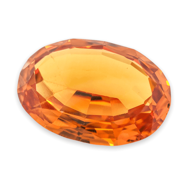 Estate Oval Cut Citrine 14ct Loose Stone - Walter Bauman Jewelers