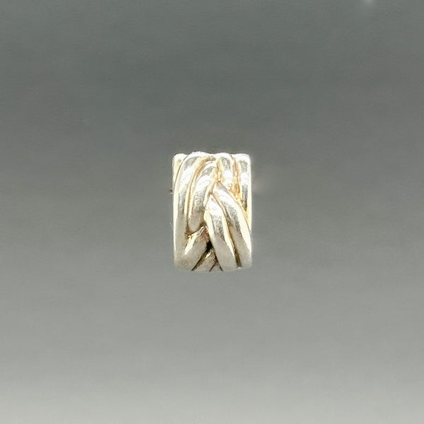 Estate Pandora SS Braided Clip Charm - Walter Bauman Jewelers