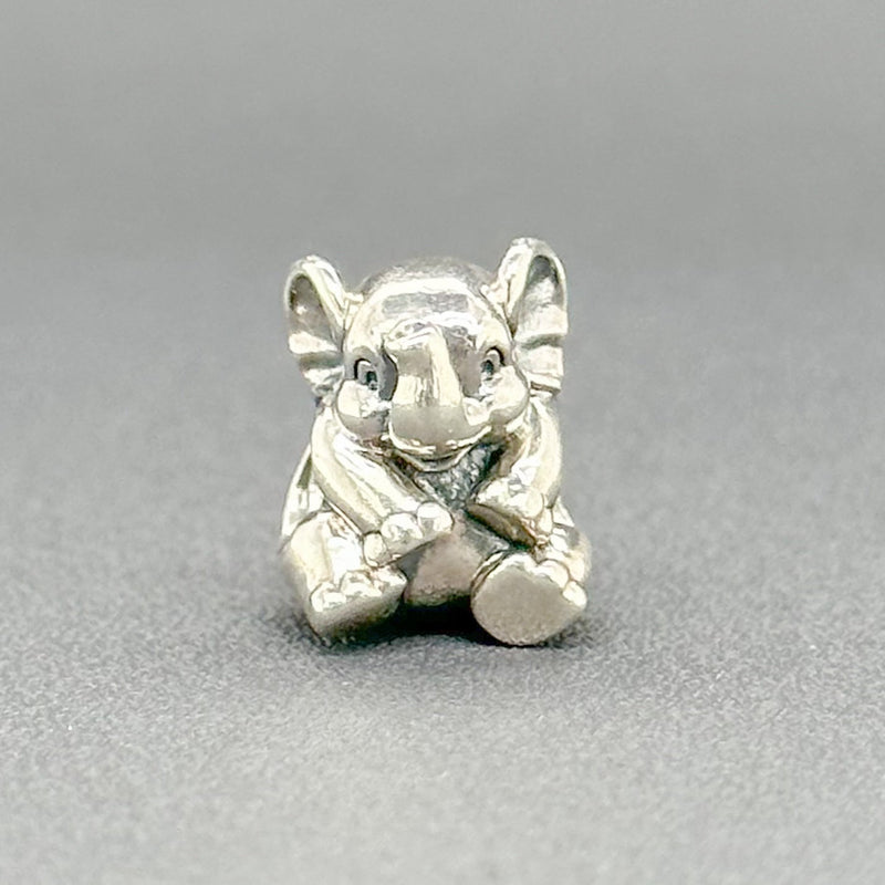 Estate Pandora SS Lucky Elephant Bead Charm - Walter Bauman Jewelers