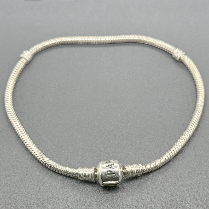 Estate Pandora SS Moments Charm Bracelet - Walter Bauman Jewelers