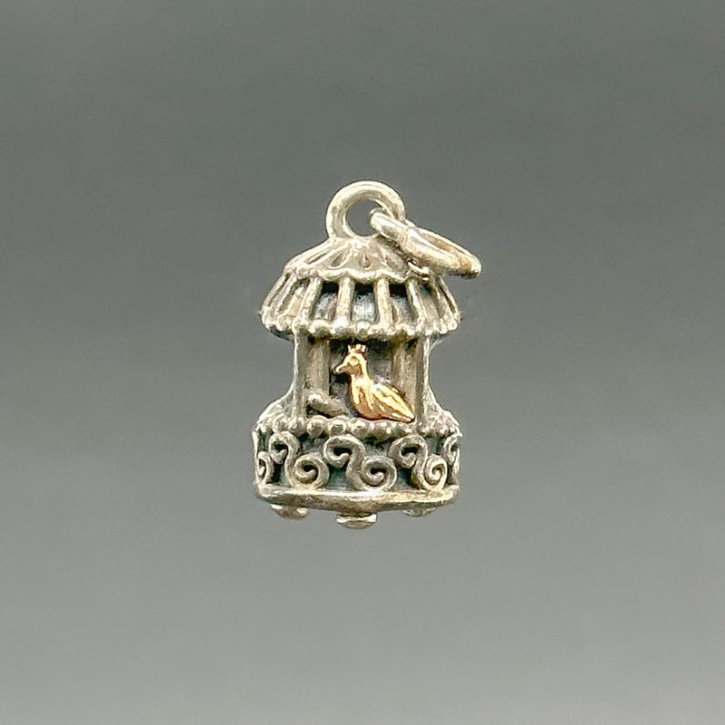 Estate Pandora SS Songbird Bead Charm - Walter Bauman Jewelers
