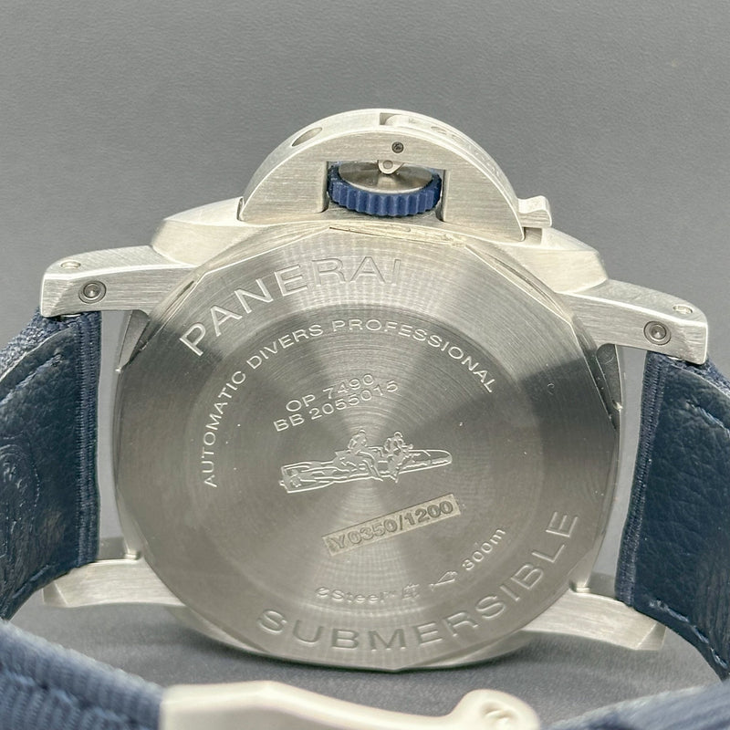 Estate Panerai Submersible Quarantaquattro Blu Profondo Men’s Automatic Watch Ref#PAM01289 - Walter Bauman Jewelers