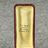 Estate P.L. Hardy Jeweler Vintage Box EMPTY - Walter Bauman Jewelers