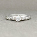Estate Platinum 0.50ctw G-H/I1 Diamond Engagement Ring - Walter Bauman Jewelers
