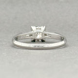 Estate Platinum 0.57ctw I-J/VS1-2 Diamond Engagement Ring - Walter Bauman Jewelers