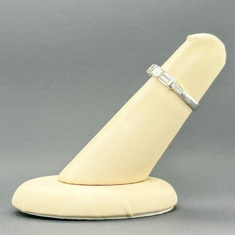 Estate Platinum 0.75cttw H-I/VS2-SI2 Diamond Wedding Ring - Walter Bauman Jewelers