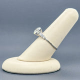 Estate Platinum 2.05cttw OEC J-H/VS1-SI2 Diamond Engagement Ring - Walter Bauman Jewelers