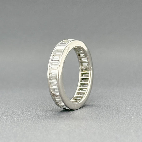 Estate Platinum 2.17cttw G-H/SI1-2 Diamond Eternity Ring - Walter Bauman Jewelers