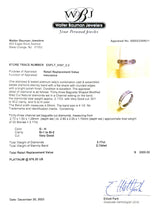 Estate Platinum 2.17cttw G-H/SI1-2 Diamond Eternity Ring - Walter Bauman Jewelers