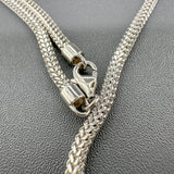 Estate Platinum 2.34mm Foxtail 18” Chain - Walter Bauman Jewelers