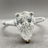 Estate Retro 14K W Gold 0.93cttw F-H/VS1 Diamond Engagement Ring - Walter Bauman Jewelers
