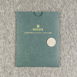 Estate Rolex Consumer Service Sleeve (Empty) - Walter Bauman Jewelers