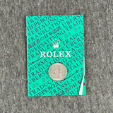 Estate Rolex Oyster Chronometer Certification Booklet N - Walter Bauman Jewelers