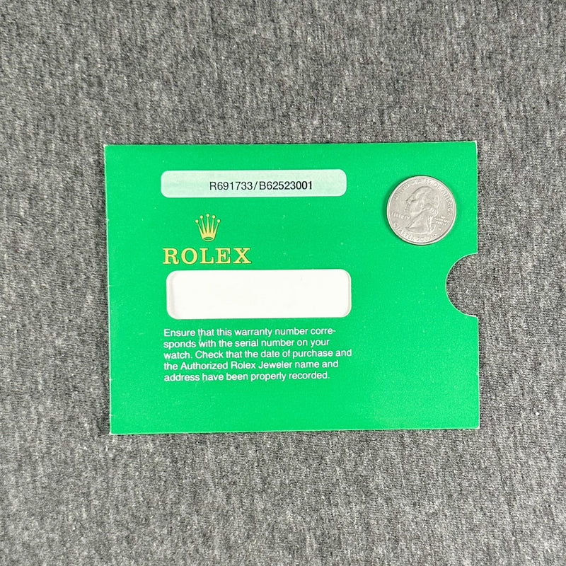 Estate Rolex Pamphlet Sleeve (Empty) H - Walter Bauman Jewelers