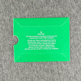 Estate Rolex Pamphlet Sleeve (Empty) H - Walter Bauman Jewelers