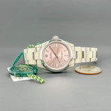 Estate Rolex STST Oyster Perpetual Women’s Automatic Watch ref#277200 - Walter Bauman Jewelers