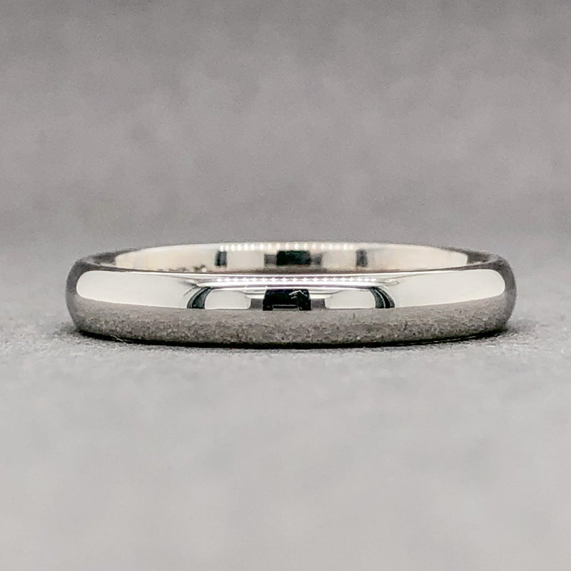 Estate SS 4mm Polished Wedding Band A - Walter Bauman Jewelers