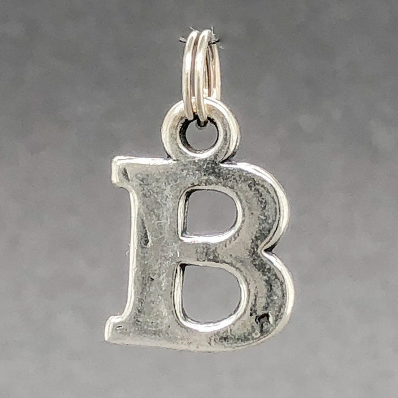 Estate SS “B” Letter Charm - Walter Bauman Jewelers