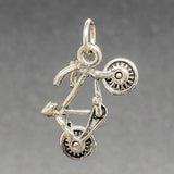 Estate SS Bike Charm - Walter Bauman Jewelers