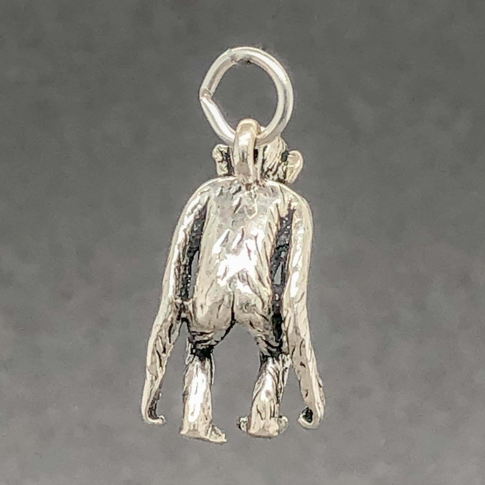 Estate Sterling Silver Chimpanzee Charm – Walter Bauman Jewelers