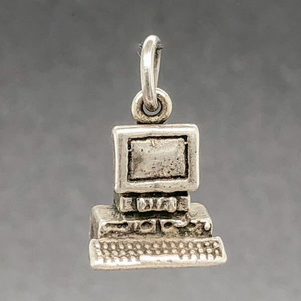 Estate SS Computer Charm - Walter Bauman Jewelers
