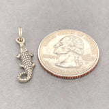 Estate SS Crocodile Charm - Walter Bauman Jewelers