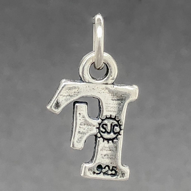 Estate SS “F” Letter Charm - Walter Bauman Jewelers