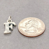 Estate SS “F” Letter Charm - Walter Bauman Jewelers