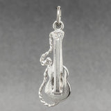 Estate SS Guitar Charm - Walter Bauman Jewelers