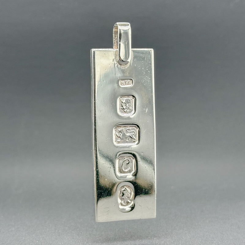 Estate SS Hallmark Pendant - Walter Bauman Jewelers