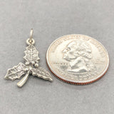 Estate SS Holy Sprig Charm - Walter Bauman Jewelers