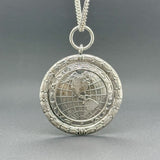 Estate SS Pan American Society Medallion Necklace - Walter Bauman Jewelers