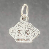 Estate SS Paw Print Charm - Walter Bauman Jewelers