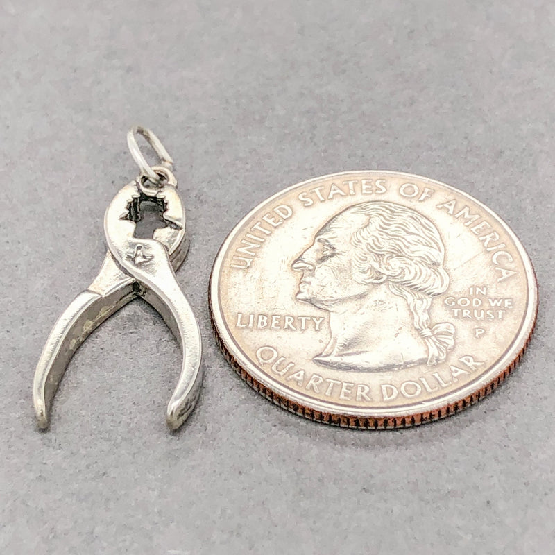 Estate SS Pliers Charm - Walter Bauman Jewelers