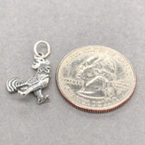 Estate SS Rooster Charm - Walter Bauman Jewelers