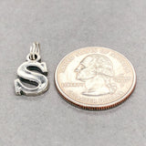 Estate SS “S” Letter Charm - Walter Bauman Jewelers