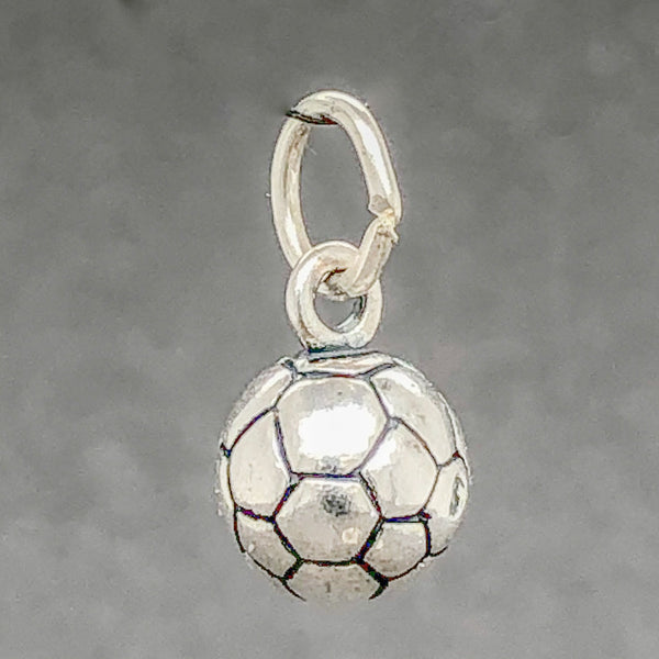 Estate SS Soccer Ball Charm - Walter Bauman Jewelers