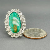 Estate SS Southwest Turquoise Ring - Walter Bauman Jewelers