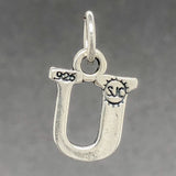 Estate SS “U” Letter Charm - Walter Bauman Jewelers