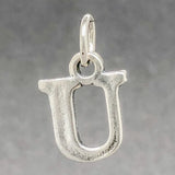 Estate SS “U” Letter Charm - Walter Bauman Jewelers