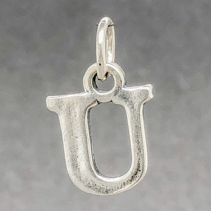 Estate SS “U” Letter Charm - Walter Bauman Jewelers