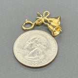 Estate SS YGP Bells Charm - Walter Bauman Jewelers