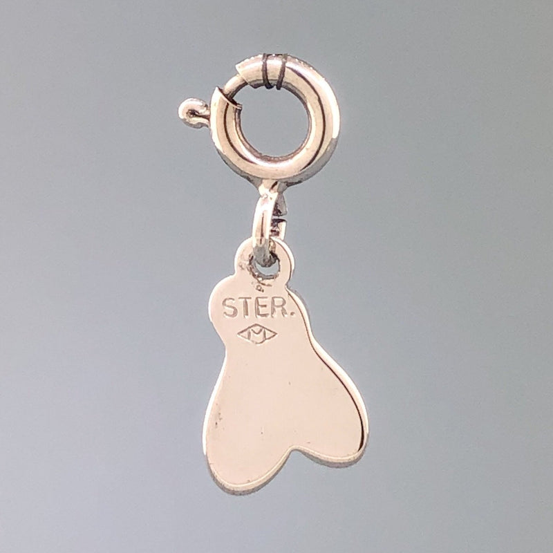 Estate Sterling Silver Ballet Slippers Charm - Walter Bauman Jewelers