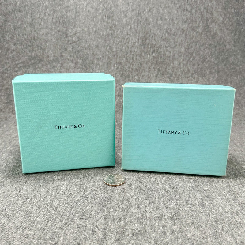 Estate T&Co. Set of 2 Boxes with Inner Pouches (Empty) - Walter Bauman Jewelers
