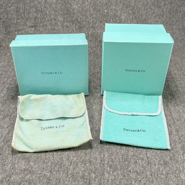 Estate T&Co. Set of 2 Boxes with Inner Pouches (Empty) - Walter Bauman Jewelers