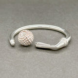 Estate T&Co. SS Golf Ball Key Ring - Walter Bauman Jewelers